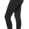Girls Cavalleria Toscana Super Grip Tech Breeches -Equestrian Clothing Store girls super grip tech breech black back PBOA02 JE010 CT 36299.1605303617