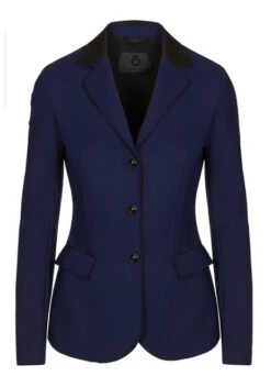 Cavalleria Toscana GP Riding Jacket -Equestrian Clothing Store gp riding jacket royal front GID051 JE015 7200 cavalleria toscana 01441.1601160501