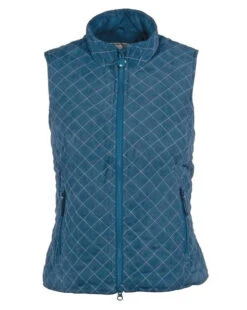 Outback Trading Grand Prix Vest -Equestrian Clothing Store grand prix vest steel blue front outback 09259.1607215186