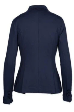 Hadley Performance Show Coat -Equestrian Clothing Store hadley cooling show coat navy back 33061 smartpak 18915.1649378116