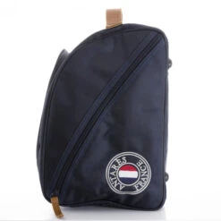 Antarès Helmet Bag -Equestrian Clothing Store helmet bag navy side logo ABHB antares 13254.1644355481