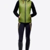 RG Hooded Puffer Vest -Equestrian Clothing Store hooded puffer vest green front VEW001 NL001 5G00 RG 86037.1669827746