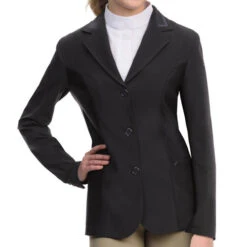 Ovation Hybrid Show Coat -Equestrian Clothing Store hybrid show coat black 471156 ovation 19543.1622761576