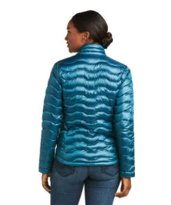 Ariat Ideal 3.0 Down Jacket -Equestrian Clothing Store ideal 3.0 down jacket iri teal back 10035515 ariat 69490.1633545017