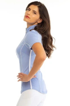 Goode Rider Ideal Show Shirt Short Sleeve 8 Goode Rider Ideal Show Shirt Short Sleeve -Equestrian Clothing Store ideal show shirt periwink side 18002 2028 goode rider 94835.1683154855