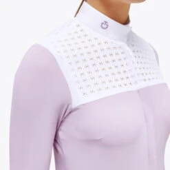 Cavalleria Toscana Jacquard Bib Show Shirt 7 Cavalleria Toscana Jacquard Bib Show Shirt -Equestrian Clothing Store jacquard bib show shirt mauve bib CAD234 JE140 2C01 CT 96256.1683743079