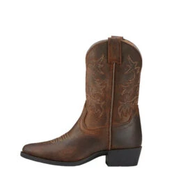 Kids Ariat Heritage Western Boot -Equestrian Clothing Store kid heritage western boot side 10001825 ariat 65116.1658276176