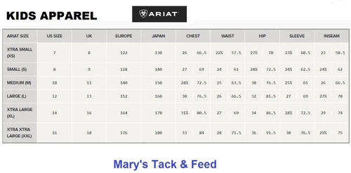 Ariat Girls Bespangled Tee 3 Ariat Girls Bespangled Tee