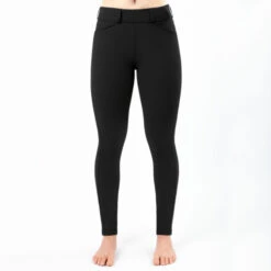 Irideon Girls Cadence Elite Rival Breeches -Equestrian Clothing Store kids cadence elite rival kp black front irideon 44077.1565044040
