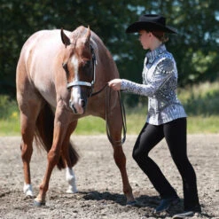 Girls Irideon Circuit Show Pant -Equestrian Clothing Store kids circuit show pant action 30 3431 BK irideon 52087.1688775317