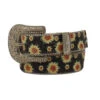 Kids Glitter Sunflower Belt -Equestrian Clothing Store kids glitter sunflower belt D130001701 DG 18584.1659462918