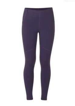 Kids Kerrits Ice Fil Tights Full Seat -Equestrian Clothing Store kids icefil tech tight blackberry front 60524 kerrits 78314.1676672386