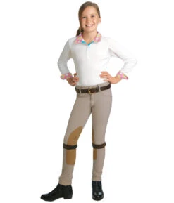 Kids Romfh International Jodhpurs -Equestrian Clothing Store kids international jod classic beige full 2020262 romfh 93567.1684884062