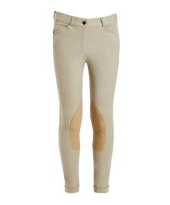 Kids Piper Jodhpur -Equestrian Clothing Store kids jodhpur tan front 34401 smartpak 76438.1666125868