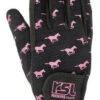 Kids RSL By USG Norway Summer Gloves 1 Kids RSL By USG Norway Summer Gloves -Equestrian Clothing Store kids norway summer glove black pink RSL USG 02294.1685642929
