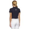 Kids Cavalleria Toscana Team Raceway Polo -Equestrian Clothing Store kids raceway training ss navy back POA081 CO046 7901 cavalleria toscana 38231.1660257216
