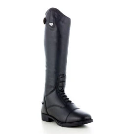 Kids Horze Rover Tall Boot -Equestrian Clothing Store kids rover tall boot back black front side horze 69081.1669683450