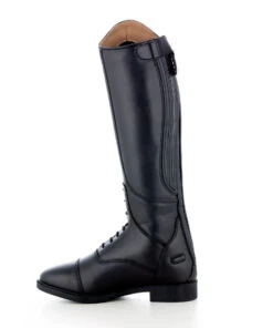 Kids Horze Rover Tall Boot -Equestrian Clothing Store kids rover tall boot back black instep side horze 78339.1669683491