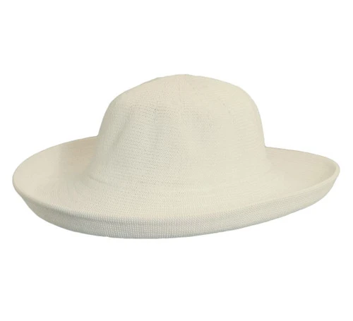 Scala Anji Knitted Poly Straw Hat 6 Scala Anji Knitted Poly Straw Hat - Image 4