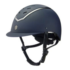 Charles Owen Kylo EQx Helmet -Equestrian Clothing Store kylo egx helmet matte navy 3 4 CO 27213.1687277418