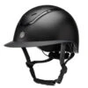 Charles Owen Kylo EQx Helmet Wide Peak -Equestrian Clothing Store kylo egx helmet matte wide black 3 4 CO 02885.1687280080