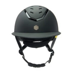 Charles Owen Kylo EQx Wide Peak MIPS -Equestrian Clothing Store kylo eqx helmet wide black MIPS front CO 33529.1687284967