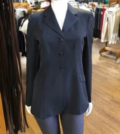 Grand Prix Classic TechLite Show Coat -Equestrian Clothing Store l6937 grand prix tech lite coat navy front 29259.1545433197