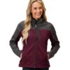 Ladies Roper Tech Softshell Jacket -Equestrian Clothing Store lds tech softshell charwine front 0309807806149 roper 11632.1666835186
