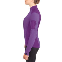Irideon Luna CoolStretch Shirt Long Sleeve -Equestrian Clothing Store luna cool stretch ls purple hibiscus side 30 7005 PH toklat 07280.1684546113