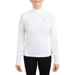 Irideon Luna CoolStretch Shirt Long Sleeve -Equestrian Clothing Store luna cool stretch ls white front 30 7005 WH toklat 70793.1684546080