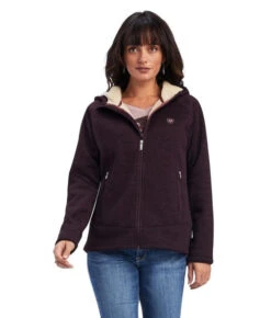 Ariat McCall Full Zip Sweater 8 Ariat McCall Full Zip Sweater -Equestrian Clothing Store mccall full zip sweater mulberry front 10041805 ariat 24582.1661629460