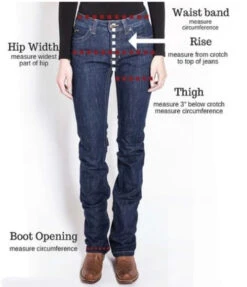 Kimes Ranch Betty 17 Jean -Equestrian Clothing Store measuring guide kimes ranch 01392.1686012437