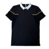 Men's RG Mesh Competition Polo Short Sleeve -Equestrian Clothing Store men comp button polo SS navy front POM003 JS001 7901 RG 77903.1670104041
