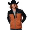 Men's Roper Tech Softshell Jacket 2 Men's Roper Tech Softshell Jacket -Equestrian Clothing Store men tech softshell jacket blk.carm front 0309707806148 roper 32748.1666893239