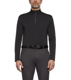 Men's Cavalleria Toscana Tech Wool Zip Turtleneck 10 Men's Cavalleria Toscana Tech Wool Zip Turtleneck -Equestrian Clothing Store men tech wool turtleneck grey front POU222 LC001 CT 52769.1606957273