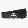 Cavalleria Toscana Men's Elastic Belt CT Clasp -Equestrian Clothing Store mens belt elastic black CIN043 EL007 9999 CT 28175.1654118191