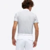 Men's RG Zip Competition Polo Short Sleeve -Equestrian Clothing Store mens competition zip polo ss lt.grey back POM005 JS001 8100 cavalleria toscana 12813.1670292920