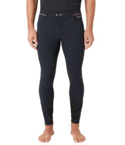 Men's B Vertigo Damien Breeches Knee Patch -Equestrian Clothing Store mens damien kp anth.gry front 36725 b vertigo 25155.1678926327