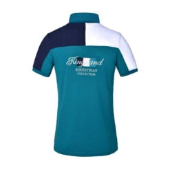 Men's Kingsland Janko Tech Polo -Equestrian Clothing Store mens janko polo blue lagoon back 211 PT 718 2020 KL 41576.1612990509