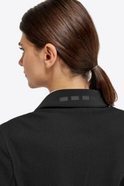 RG Jersey And Mesh Riding Jacket -Equestrian Clothing Store mesh riding jacket black back collar RJW001 JS002 9999 RG 93468.1670025576