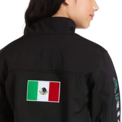 Kids Ariat Team Softshell Mexico Jacket 12 Kids Ariat Team Softshell Mexico Jacket -Equestrian Clothing Store new softshell jacket mexico black flag 10036550 ariat 90369.1644626258