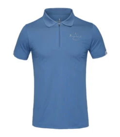 Men's Kingsland Nico Polo Short Sleeve 13 Men's Kingsland Nico Polo Short Sleeve -Equestrian Clothing Store nico polo blue horizon front 220 PT 206 297 kingsland 37189.1643487153