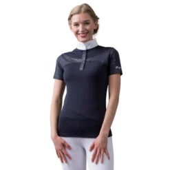 Kingsland Oceana Show Shirt 8 Kingsland Oceana Show Shirt -Equestrian Clothing Store oceana show shirt ss navy front 2210222325 6020 kingsland 25692.1651777258