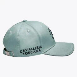 Cavalleria Toscana Orbit Cap -Equestrian Clothing Store orbit cap teal side CPU021 GA021 5L00 cavalleria toscana 32043.1687361172