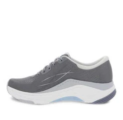 Dansko Pace Mesh Shoe -Equestrian Clothing Store pace grey mesh medial dansko 86994.1614462206