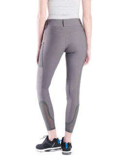 Piper Fusion Breeches Knee Grip -Equestrian Clothing Store piper fusion knee grip charcoal back 32382 smartpak 67454.1649376563