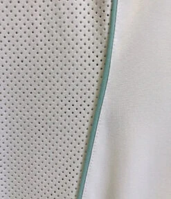 Cavalleria Toscana Perforated Sides Competition Polo -Equestrian Clothing Store polo perforated insert white green piping CT 86933.1690499507