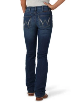 Wrangler Q-Baby Mid-Rise Shirley Jean 9 Wrangler Q-Baby Mid-Rise Shirley Jean -Equestrian Clothing Store q baby mid rise shirley darkwash back 112336744 wrangler 59403.1689701960
