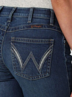 Wrangler Q-Baby Mid-Rise Shirley Jean 11 Wrangler Q-Baby Mid-Rise Shirley Jean -Equestrian Clothing Store q baby mid rise shirley darkwash pocket detail 112336744 wrangler 11573.1689700753