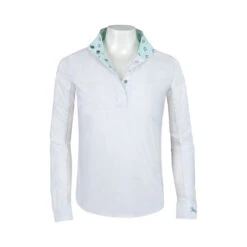 RJ Classics Girls Rebecca Show Shirt 15 RJ Classics Girls Rebecca Show Shirt -Equestrian Clothing Store rebecca junior show shirt cats front R680FF rjclassics 83205.1659025162